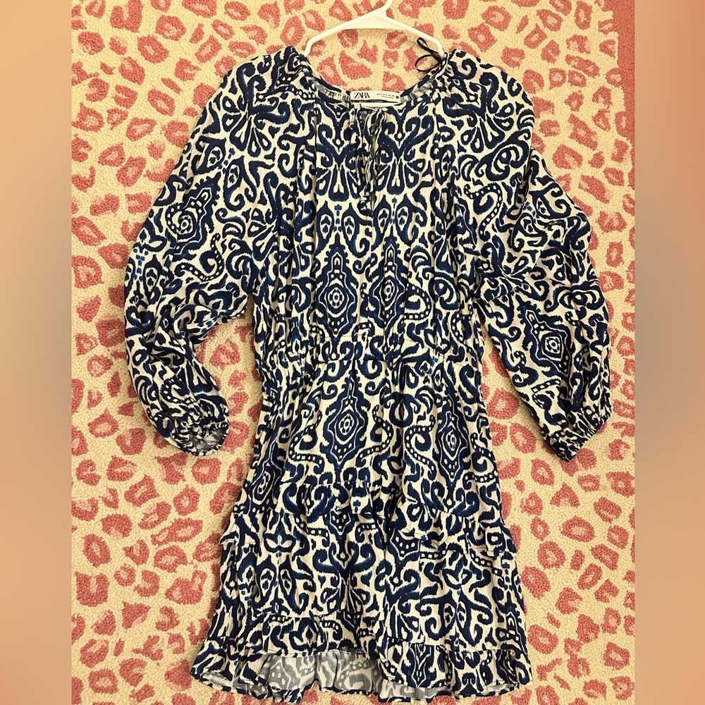 Zara Short Printed Dress